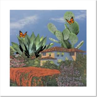 Garden Love - Surreal/Collage Art Posters and Art